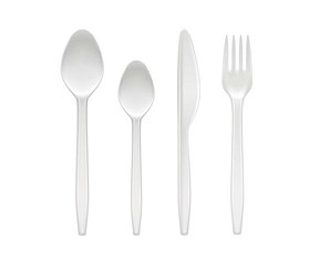  Posate plastica – forchette coltelli cucchiai cucchiaini