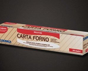  CARTA FORNO in ROTOLO 400mm x 50 mt.